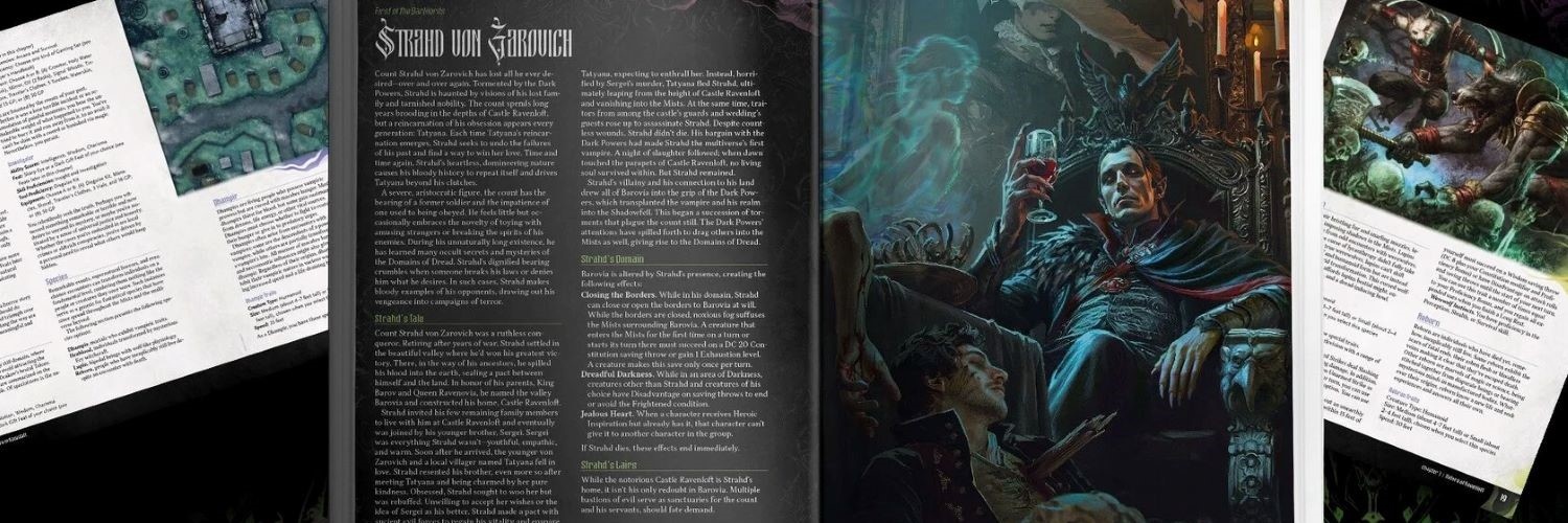 Конкурс по Проклятью Страда в связи с выходом D&D Ravenloft: The Horrors Within 2026